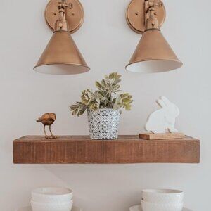 2' NWT Emmerson Reclaimed Wood Shelves